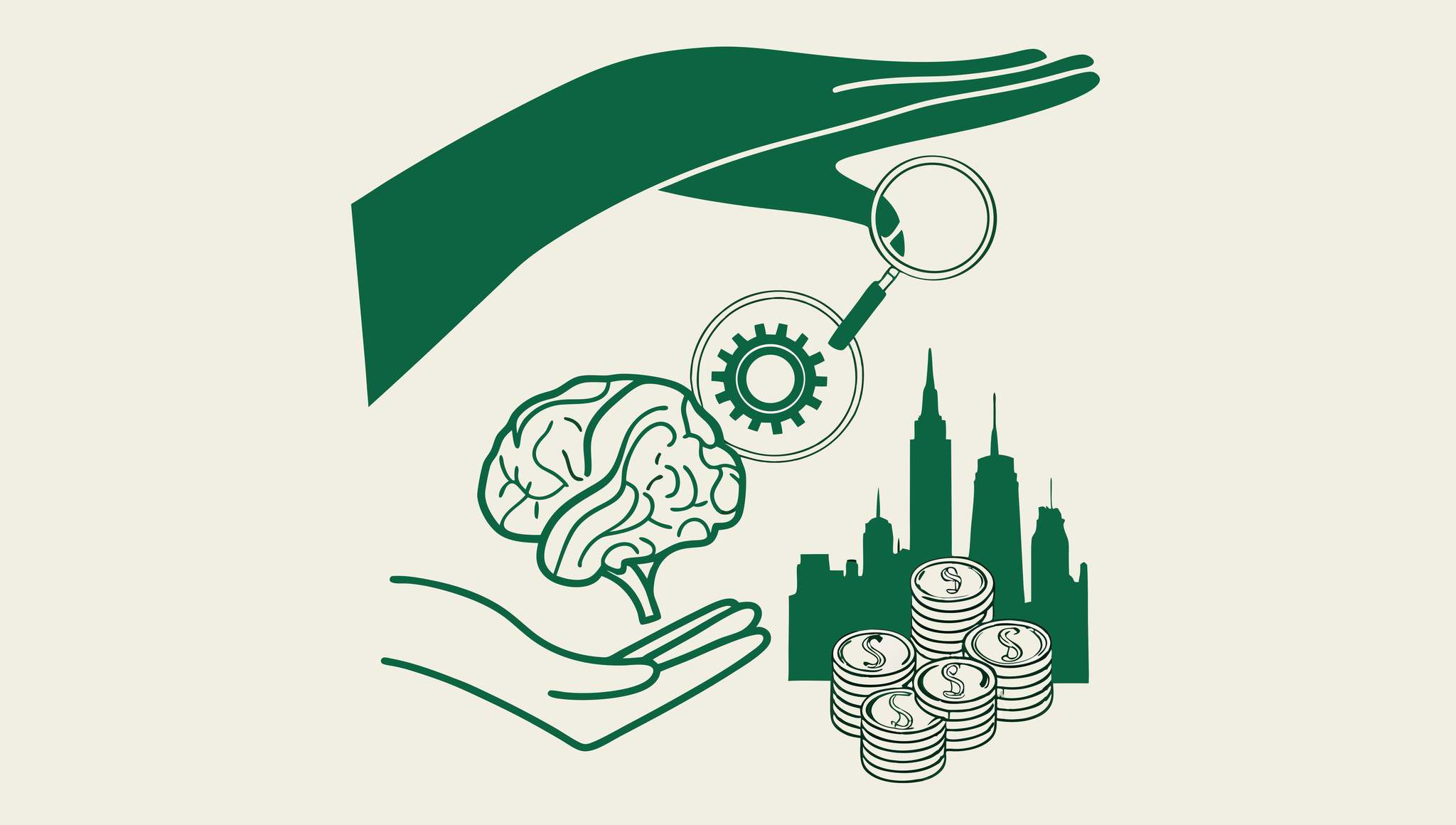 SovDoc healthcare M&A illustration representing financial due diligence and practice valuation in plastic surgery mergers and acquisitions, with elements symbolizing careful analysis of medical practice assets