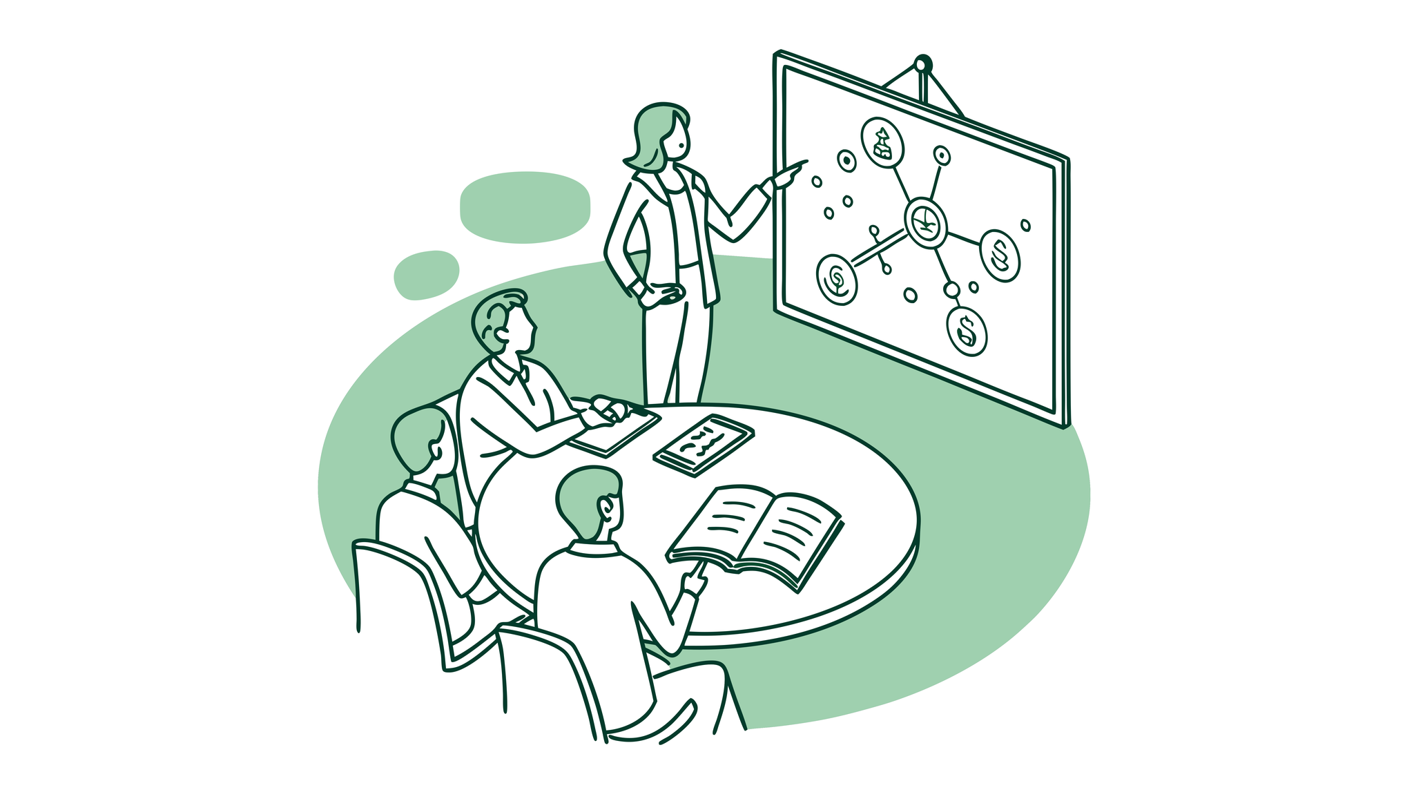 SovDoc healthcare M&A advisory roundtable - compliance experts discussing occupational and hand therapy practice merger regulations and documentation requirements