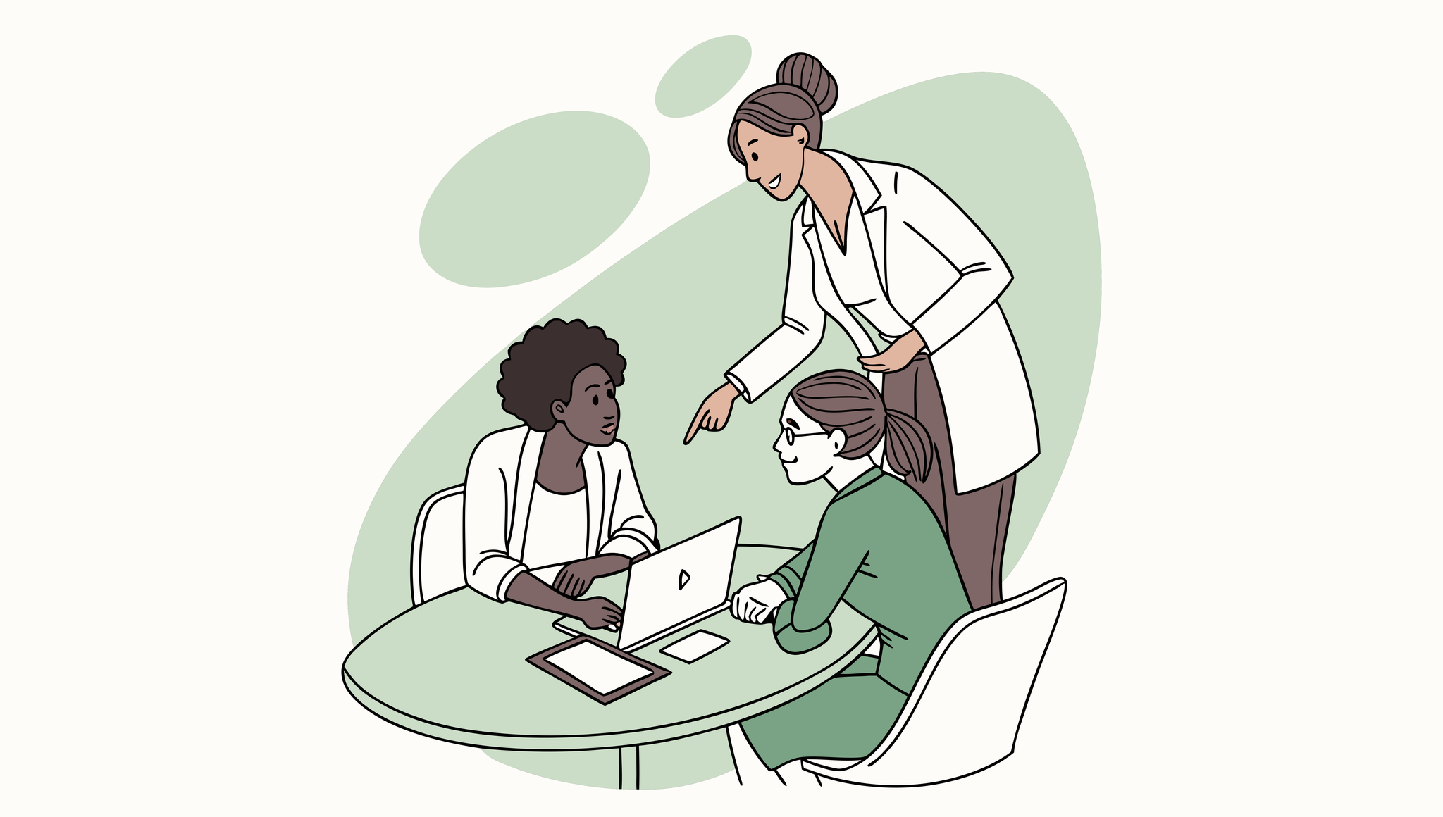 SovDoc healthcare consultants discussing mergers and acquisitions strategies for school and community-based ABA practices, representing specialized healthcare M&A advisory services.