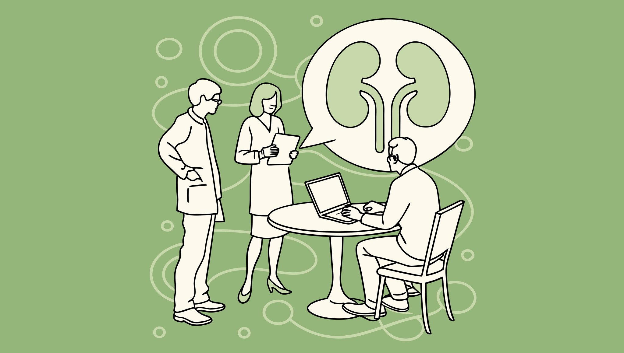Healthcare consultants collaborate on urology practice mergers and acquisitions strategy - SovDoc healthcare M&A advisory roundtable discussion analyzing market trends and partnership opportunities for urologists considering practice consolidation.